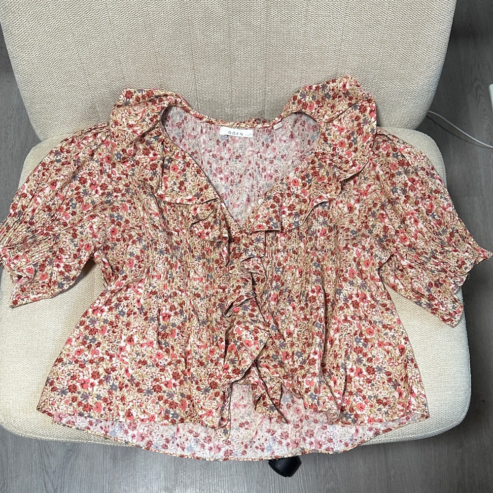 Doen Henri Floral Blouse